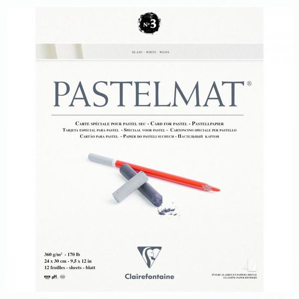 Papel Branco Pastelmat Nº3 Para Desenho Clairefontaine Imagem de Papel Branco Pastelmat Nº3 Para Desenho Clairefontaine