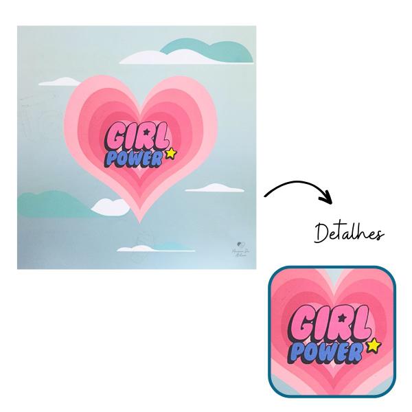 Imagem de Papel Cardstock Scrapbook Artesanato Amigas Girl Power