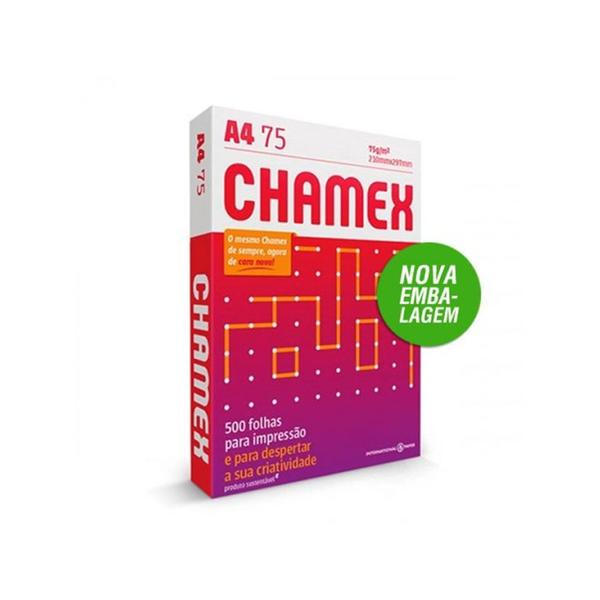 Imagem de Papel Chamex A4 210X297 75G Resma C/ 500