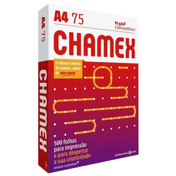 Imagem de Papel Chamex A4 75gr 500fls