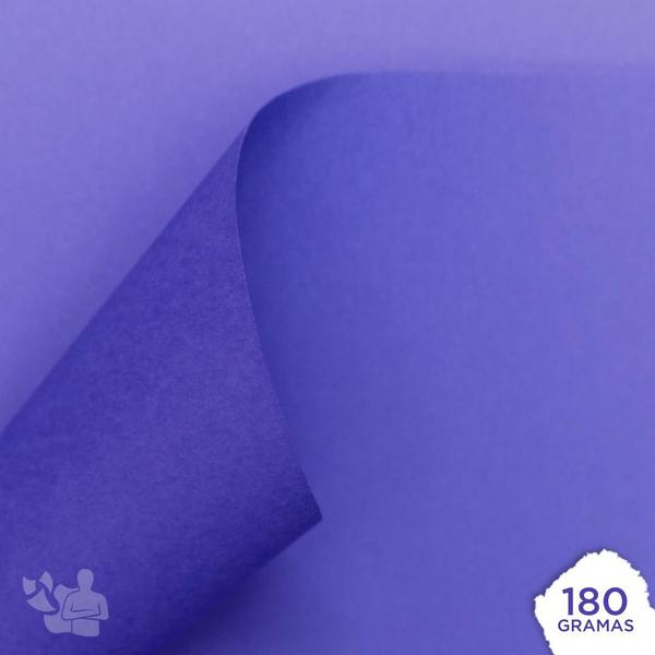 Papel Color Plus 180g A3 Dominica (roxo violeta) 20 Folhas - Fedrigoni Imagem de Papel Color Plus 180g A3 Dominica (roxo violeta) 20 Folhas