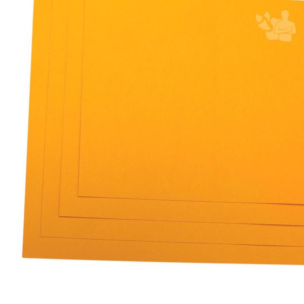 Imagem de Papel Color Plus 180g A3 Jamaica (laranja claro) 50 Folhas