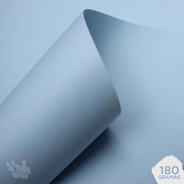 Imagem de Papel Color Plus 180g A4 Paris (azul claro) 10 Folhas