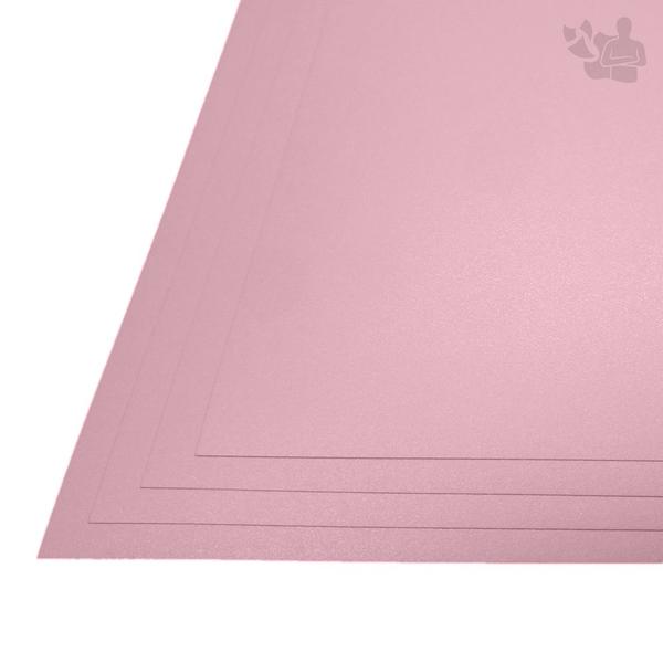 Imagem de Papel Color Plus Metalico 180g A4 - Ibiza (Rosa Claro) - 20 Folhas