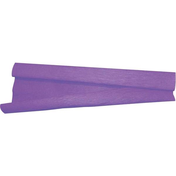Papel Crepom 48CM X 2,00M Roxo - Pacote com 10 Unidades - VMP Imagem de Papel Crepom 48CM X 2,00M Roxo - Pacote com 10 Unidades