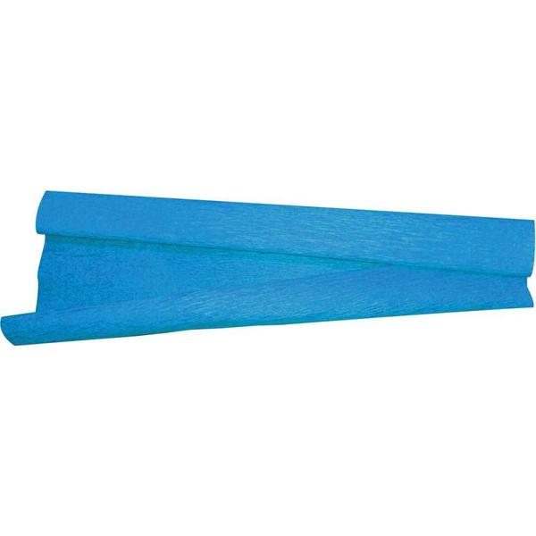 Papel Crepom Azul Celeste 48CM X 2,00M - Pacote com 10 - VMP Imagem de Papel Crepom Azul Celeste 48CM X 2,00M - Pacote com 10