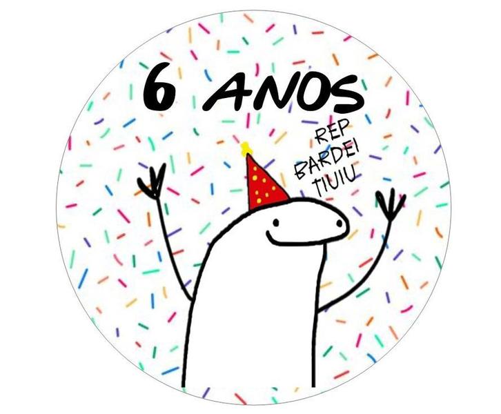 Papel De Arroz Bento Cake Flork Meme 06 Anos Seis Anos - Mec Art Imagem de Papel De Arroz Bento Cake Flork Meme 06 Anos Seis Anos