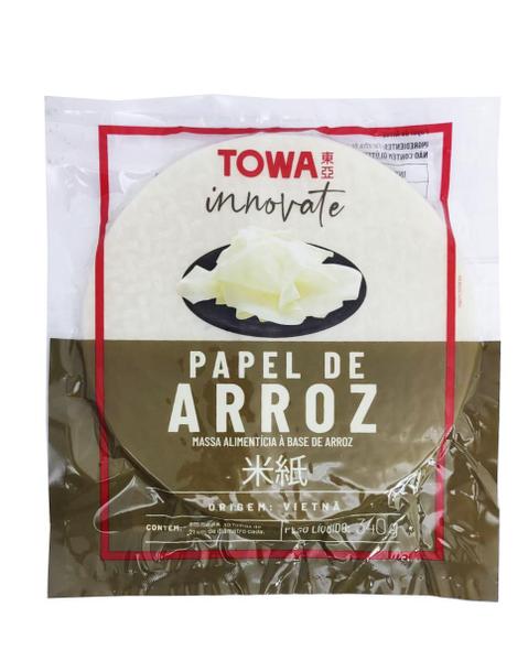 Imagem de Papel De Arroz Tailandes Spring Rolls 340g Towa (Kit com 2)