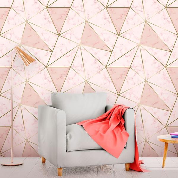 Imagem de Papel de Papel Zara Pink Gold