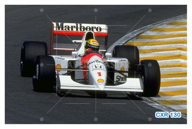 Imagem de Papel De Parede 3D Carro F1 Mclaren Mp4/4 Senna 3,5M Cxr130