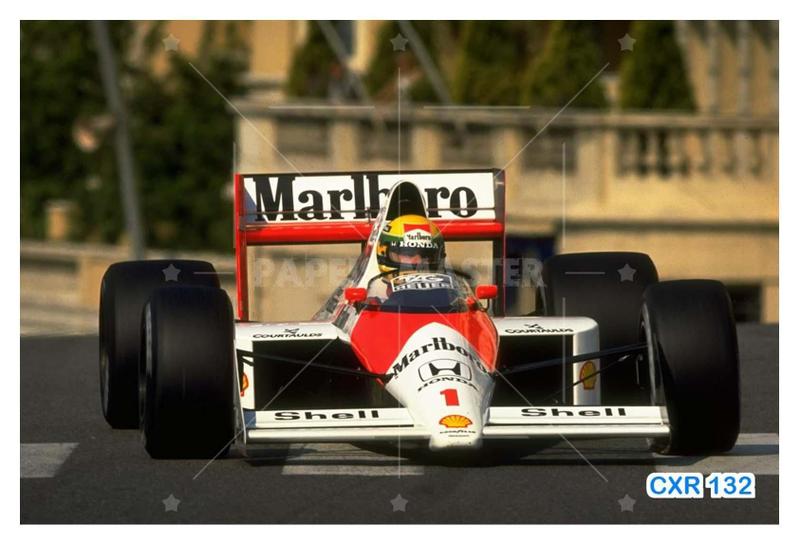 Imagem de Papel De Parede 3D Carro F1 Mclaren Mp4/4 Senna 3,5M Cxr132