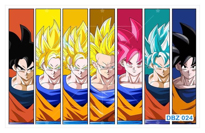 Imagem de Papel De Parede 3D Dragon Ball Goku Vegeta Anime 3,5M Dbz24