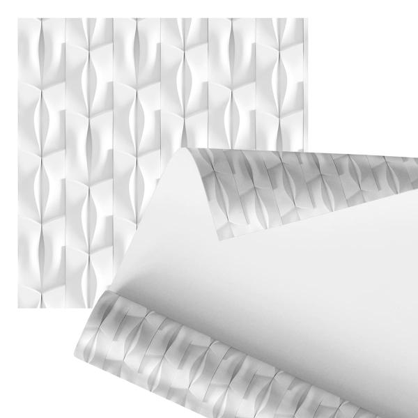 Imagem de Papel De Parede Adesivo Abstrato Relevo Decorativo 3D 2,80m