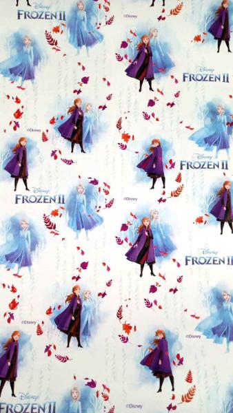 Imagem de Papel De Parede Adesivo Autocolante Infantil Frozen 2 - 45 Cm X 5 Mts