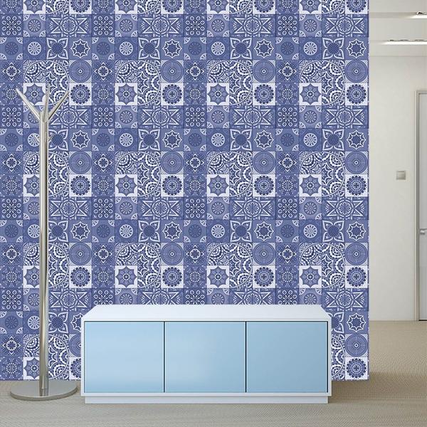 Imagem de Papel de Parede Adesivo - Azulejos - 041ppz