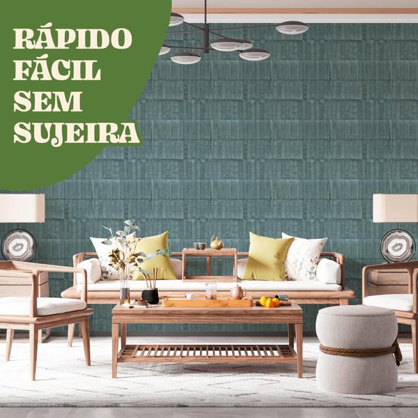 Imagem de Papel De Parede Adesivo Estilo Taco Envelhecido Charmoso Sala E Quarto