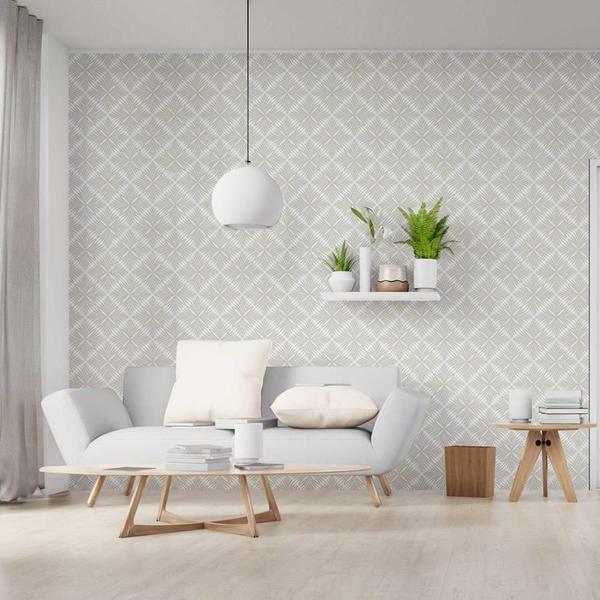 Imagem de Papel De Parede Adesivo Geométrico Floral N06082 0,58X3,00M