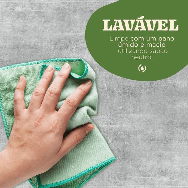 Imagem de Papel de Parede Adesivo Lavável Estilo Cimento Queimado 