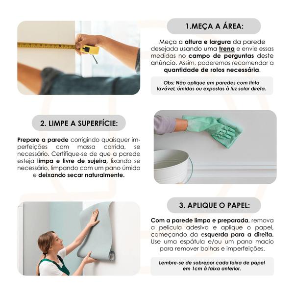 Imagem de Papel De Parede Adesivo Lavável Estrela Lilás Branco Quarto Infantil 10m