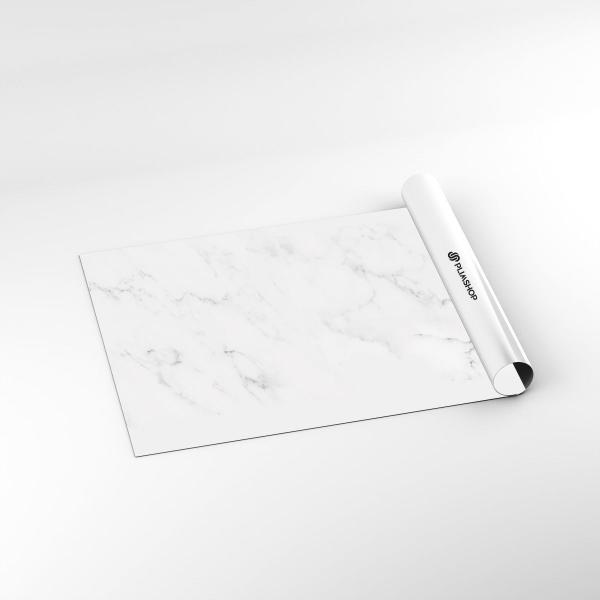 Imagem de Papel De Parede Adesivo Mármore Branco Decorativo 2,80m