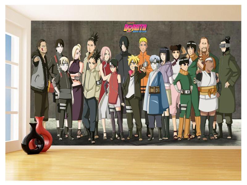 Imagem de Papel De Parede Anime Naruto Mangá Desenho Art 3,5M Nrt11