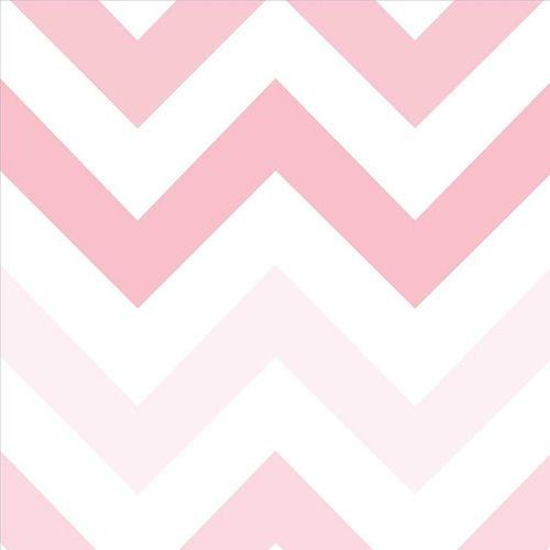 Imagem de Papel De Parede Chevron Baby Com Tons De Rosa - 2,50x0,50m