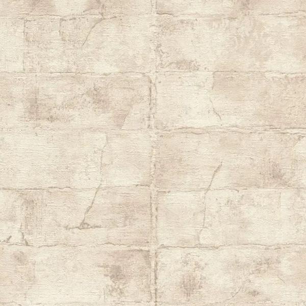 Imagem de Papel De Parede Concrete Tijolo Branco - 10m X 0.53m