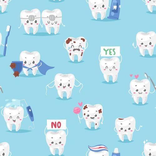 Imagem de Papel De Parede Decorativo Baby Consultório Dentista - 3,00m