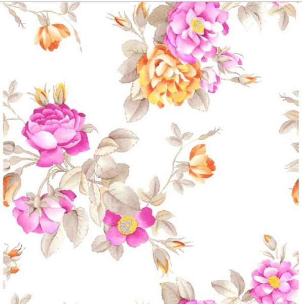 Imagem de PAPEL DE PAREDE DECORATIVO FLORAL (folha de 300x90 cm)