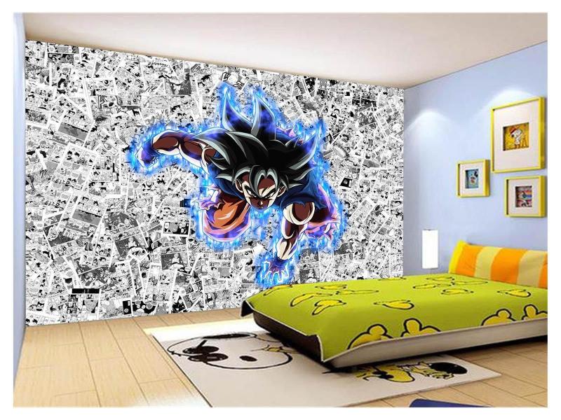 Imagem de Papel De Parede Dragon Ball Goku Super Sayajin 3,5M Dbz570