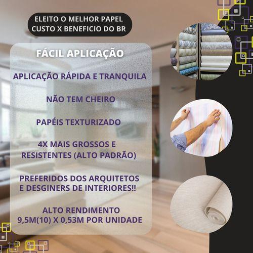 Imagem de Papel De Parede Importado Vinilico Lavavel Relevo 10m + Cola