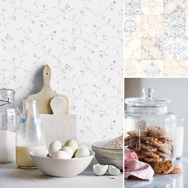 Imagem de Papel de Parede Kitchen Recipes G12289 - Rolo: 10m x 0,53m