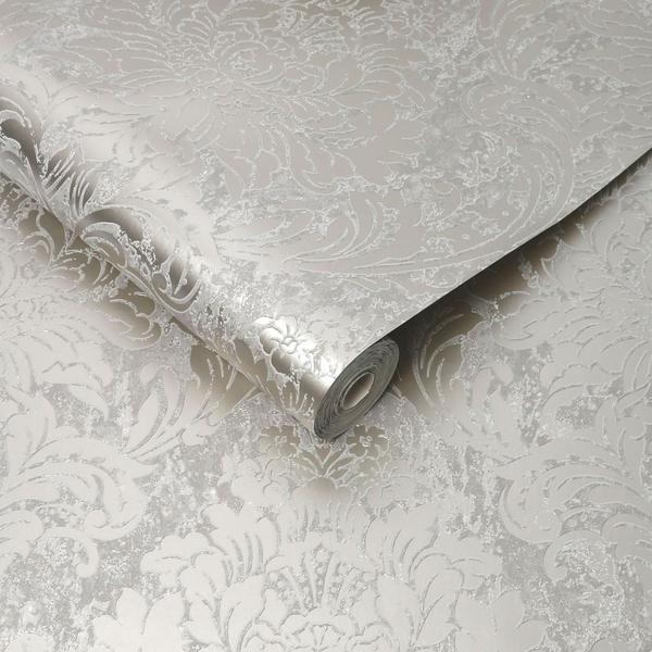 Imagem de Papel de Parede Lancaster Milan Damask 106521 - Rolo 10m x 0,52m