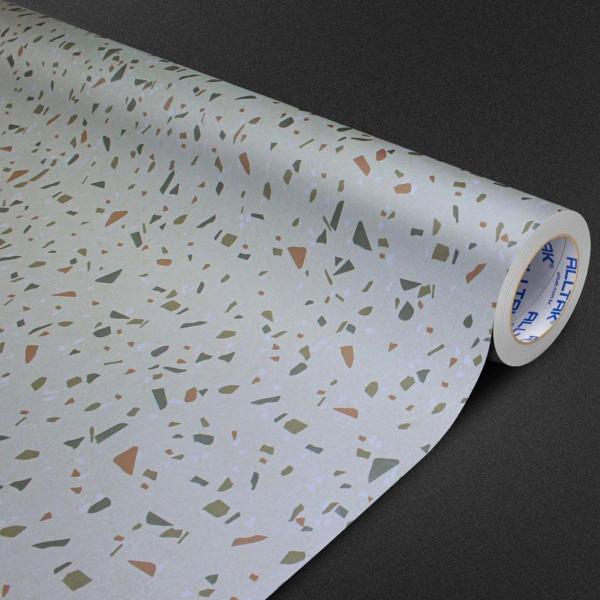 Imagem de Papel de Parede Lavavél Vinil Adesivo Decor Terrazzo 1,00 X 0,61