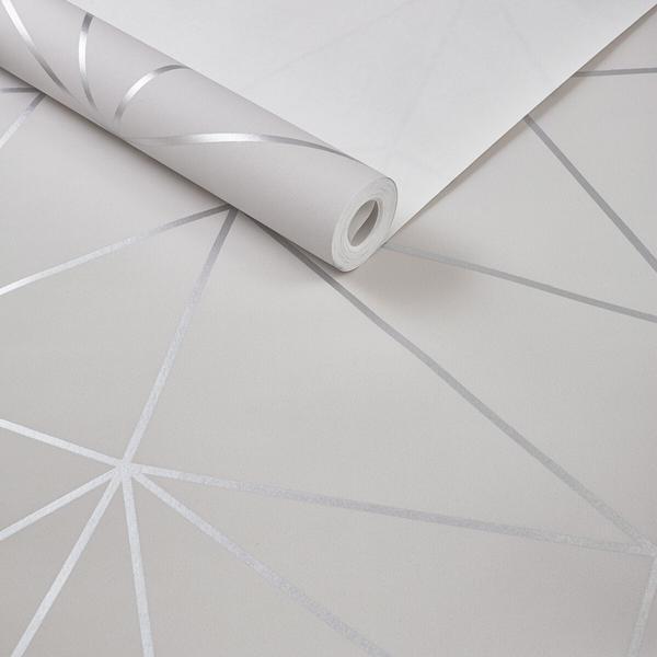 Imagem de Papel De Parede Magnific Geométrico Zara Gold Rolo de 10mx0,53cm