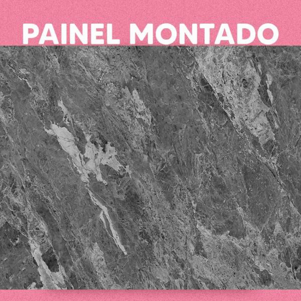 Imagem de Papel De Parede Painel 3D Mármore Carrara Cinza Escuro 4M