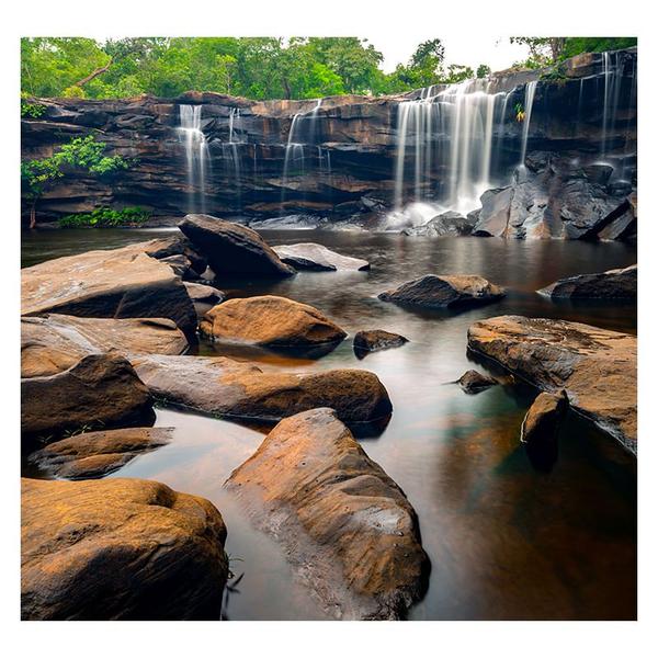 Imagem de Papel de Parede Paisagem Cachoeira Natureza Sala Painel - 032pcp