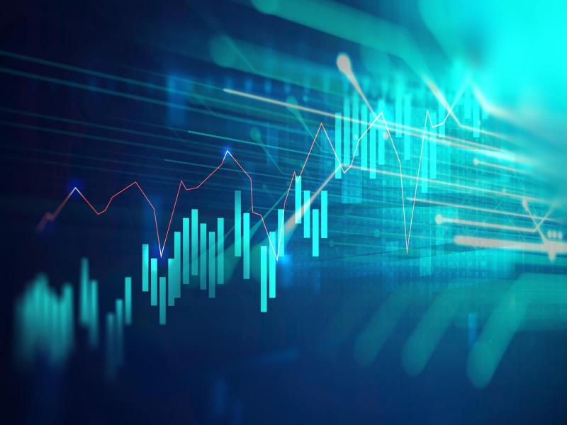 Imagem de Papel De Parede Tecnologia Finanças Computação Tec07 3M²