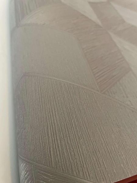 Imagem de Papel de Parede Vinílico Essencial 4347 Geom Cinza Luxo - Boradecor