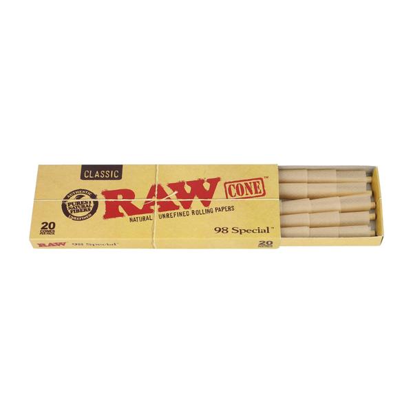 Imagem de Papel em rolo RAW Cones Classic 98s, tamanho 12, pacotes, 20 cones