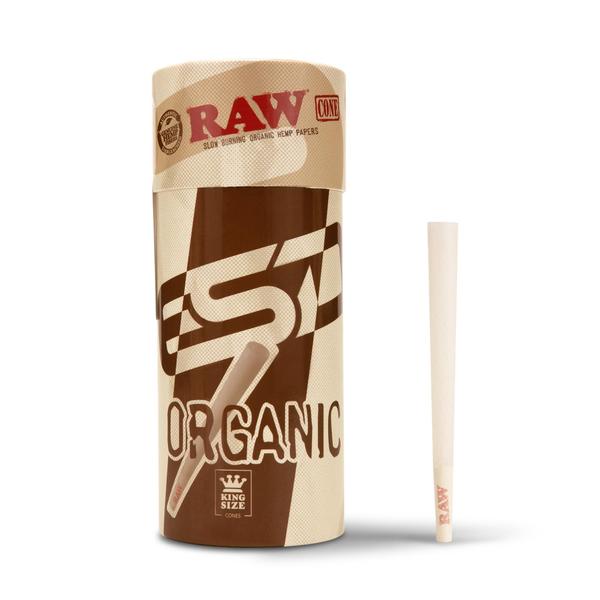 Imagem de Papel em rolo RAW Cones Organic King Size, pacote com 50