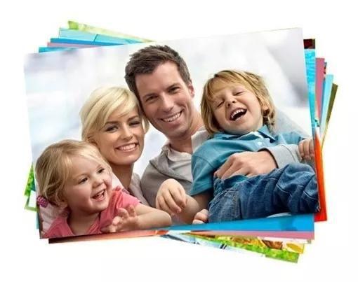 Imagem de Papel Foto Adesivo 100 Folhas A4 Glossy 80g - Masterprint Cor Branco