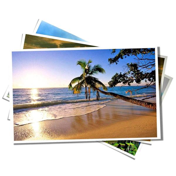 Imagem de Papel Fotográfico A3 180g Glossy Branco Brilhante Pacote com 50 Folhas