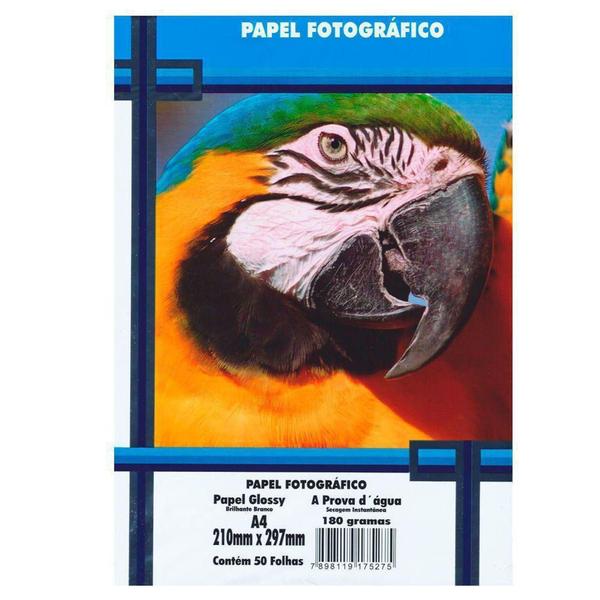 Imagem de Papel Fotográfico A4 180g 50 Folhas - Masterprint