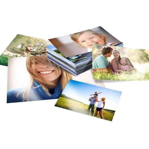 Imagem de Papel Fotográfico A4 Dupla Face 180g Branco Brilhante Glossy Masterprint com 20 Folhas