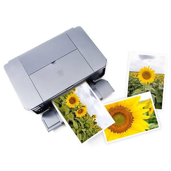 Imagem de Papel Fotográfico Adesivo 130g A4 Glossy Branco Brilhante com 50 folhas Masterprint