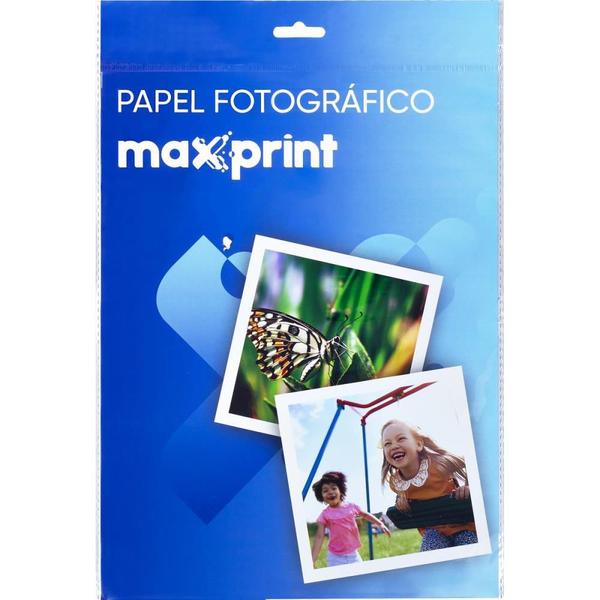 Imagem de Papel Fotográfico INKJET A4 Dupla Face 180G - Pacote com 10 Folhas