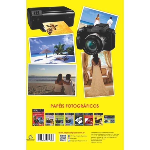 Imagem de Papel Fotografico INKJET A4 HIGH GLOSSY 180G