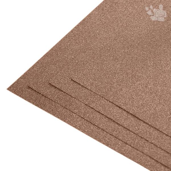 Imagem de Papel Glitter 180g A4 (rosé gold) 10 Folhas