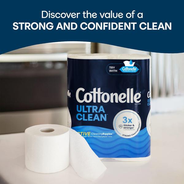 Imagem de Papel higiênico Cottonelle Ultra Clean 32 Family Mega Rolls